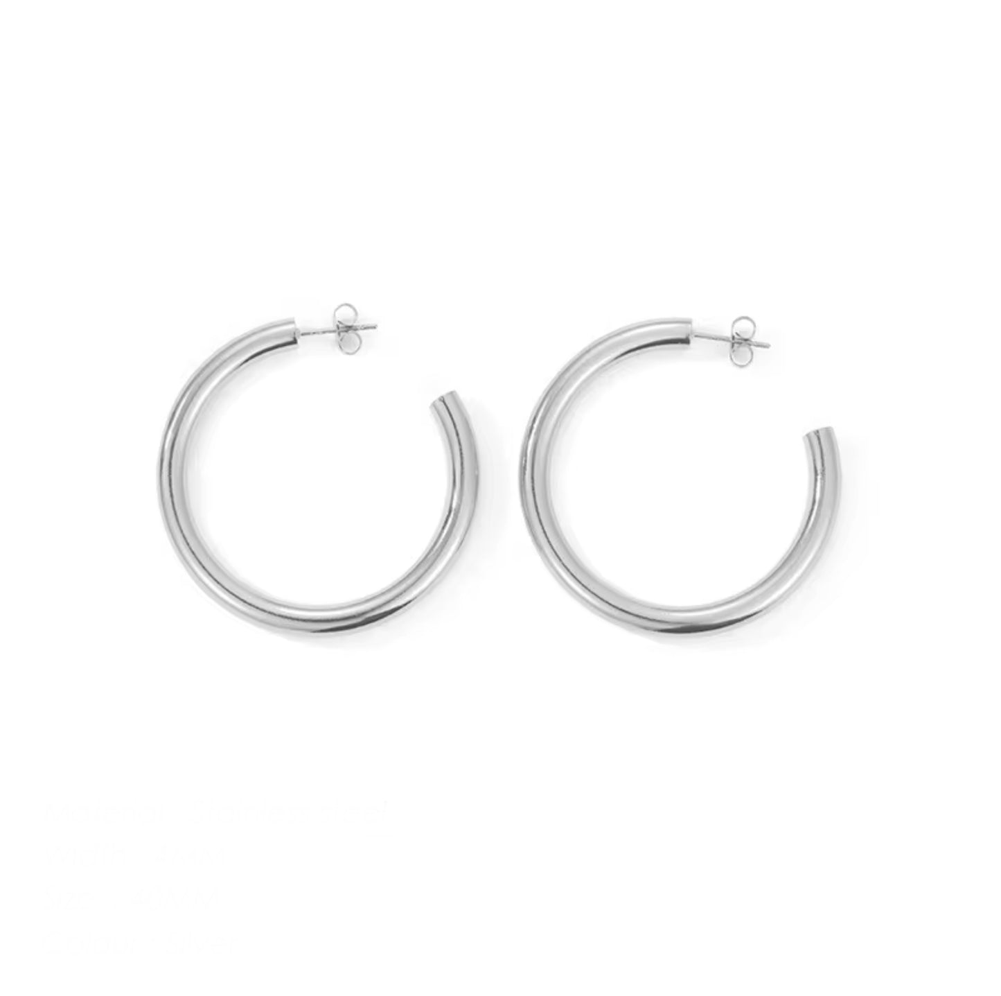 PERFECT C HOOP EARRINGS