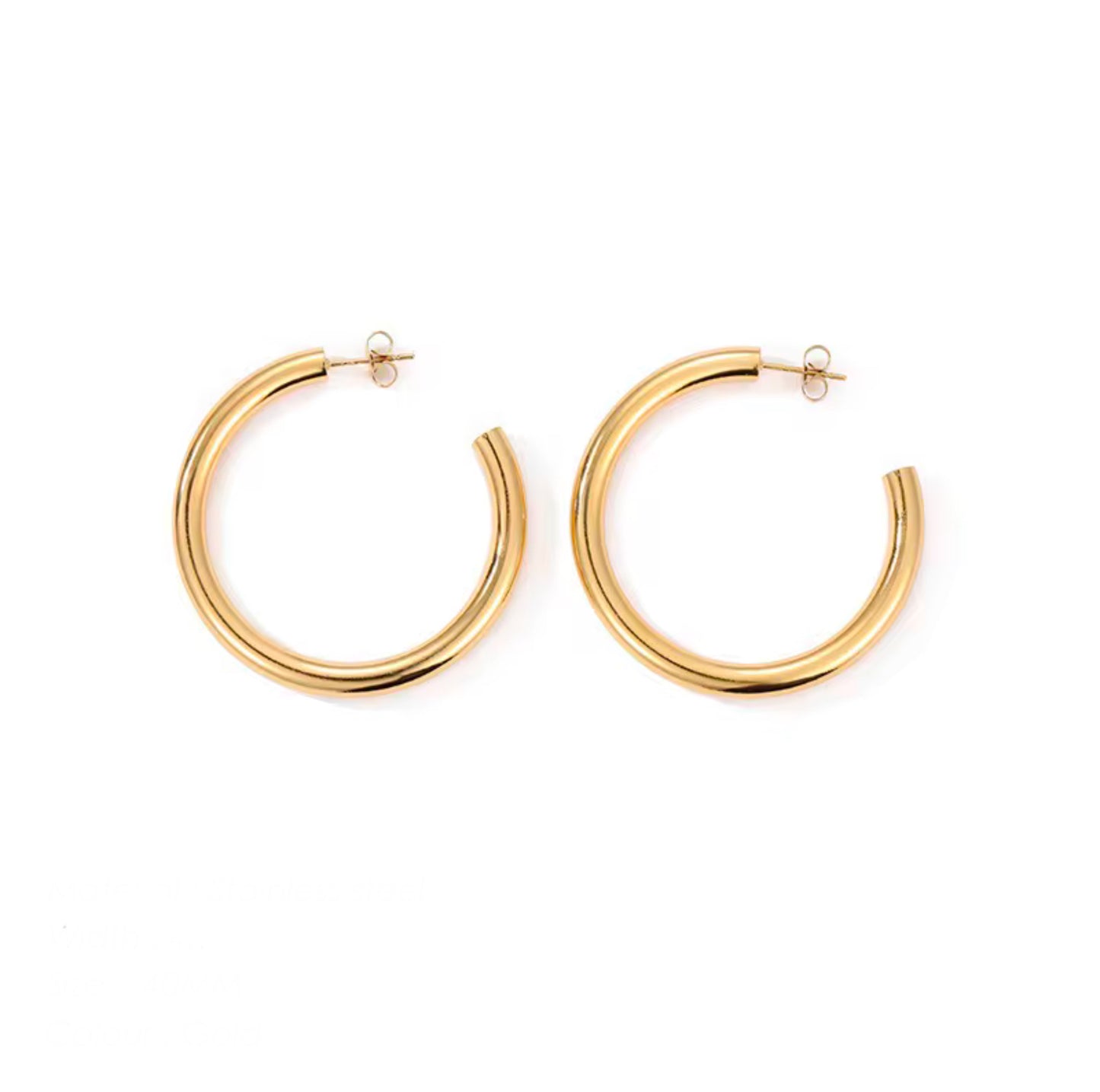 PERFECT C HOOP EARRINGS