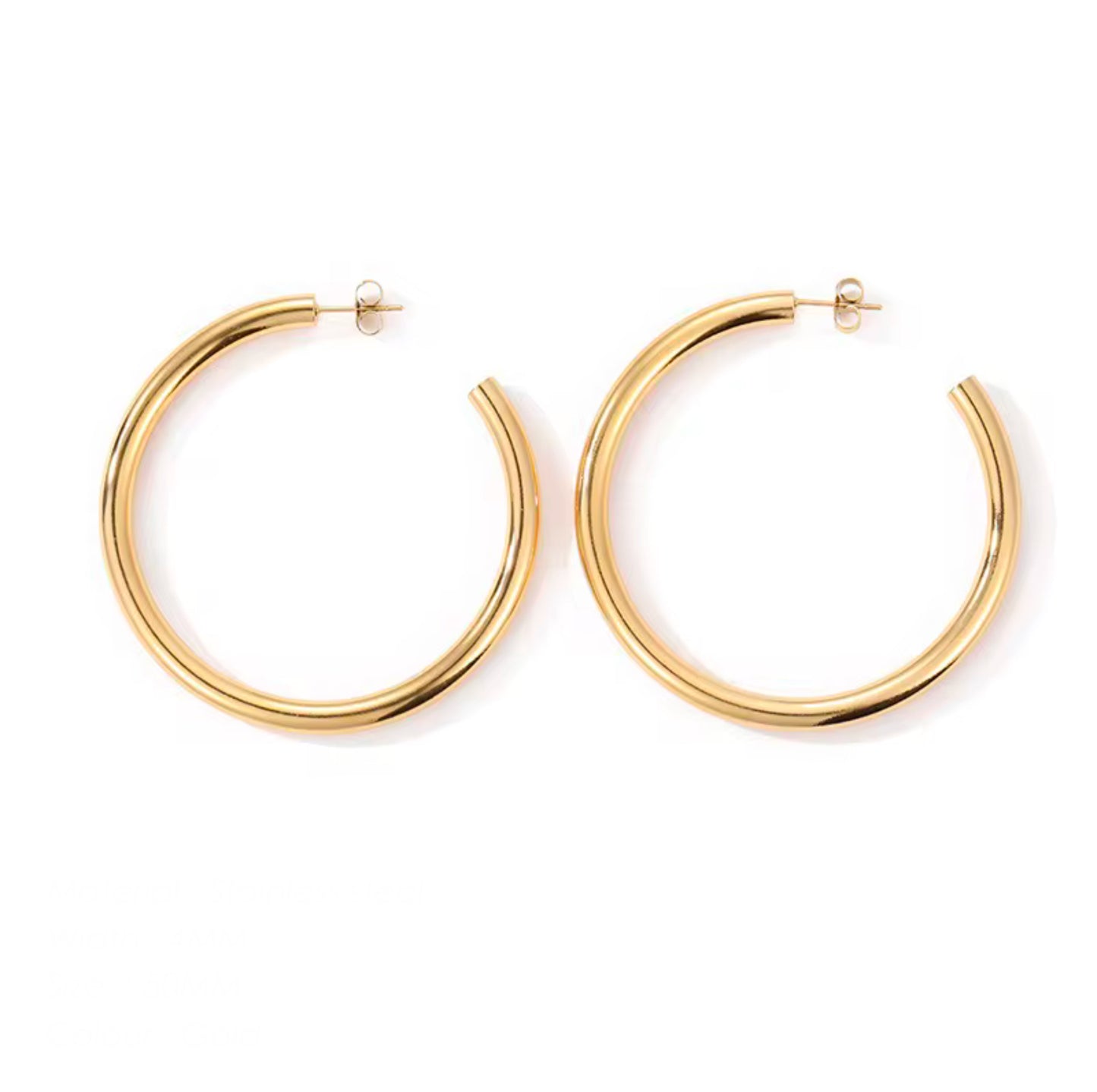 PERFECT C HOOP EARRINGS